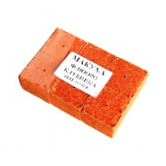 Кубик для макушатника для риболовлі, Флуоро, з отвором, 45х45х20мм, 6шт/уп, смак Полуниця